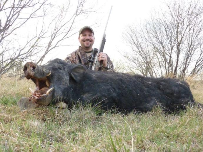 Hog hunting texas